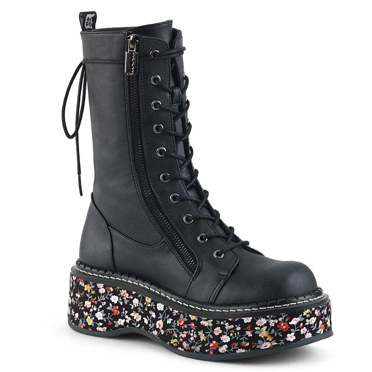 Chaussure gothique DEMONIACULT noire avec semelle