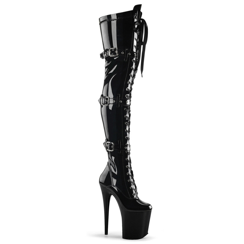 https://www.clepied.com/77827-thickbox_default/cuissardes-femme-noire-vernis-vinyl-a-talon-aiguille-sexy-et-haute-plateforme-a-lacet-corset-et-boucle.jpg