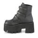 Bottines gothiques plateformes Demonia Cult ASH55